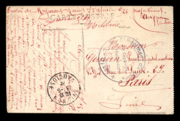 CACHET DU CAPITAINE COMMANDANT DE LA CIE D/26 DU 7 EME REGIMENT DU GENIE A AVIGNON - WW I