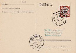 37334# HINDENBURG LOTHRINGEN CARTE POSTALE Obl SARRALTROFF MOSELLE 13 Décembre 1940 DANZIG OHRA DANTZIG - Covers & Documents