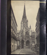 13 . CARTE PANORAMIQUE .  L EGLISE SAINT MACLOU . DIMENSION 28 X 14 - Rouen