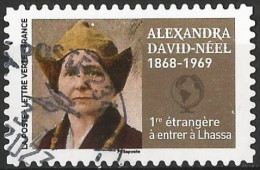 France 2022 - Mi 8151 - YT Ad 2121 ( Famous Explorer : Alexandra David-Nell ) Cachet Rond - Gebraucht