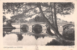 89-COULANGES SUR YONNE-N°4237-D/0059 - Coulanges Sur Yonne