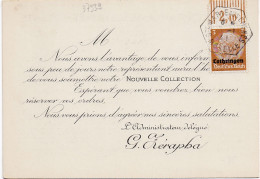 37339# HINDENBURG LOTHRINGEN CARTE POSTALE Obl SAINTE MARIE AUX CHENES MOSELLE 7 Janvier 1941 - Covers & Documents