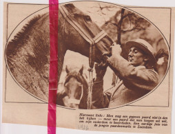 Zaandam - Paardenmarkt - Orig. Knipsel Coupure Tijdschrift Magazine - 1926 - Non Classés