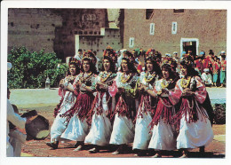 CPSM 10.5 X 15  Maroc Typique Groupe Folklorique    Femmes Jeunes Filles - Autres & Non Classés