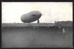 AK Landung Des Parseval 3  - Zeppeline