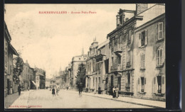 CPA Rambervillers, Avenue Felix-Faure  - Rambervillers