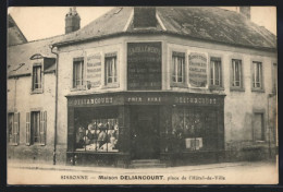 CPA Deliancourt, Sissonne, Place De L`Hôtel-de-Ville  - Sissonne