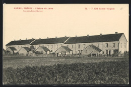 CPA Warmeriville, Val-des-Bois, Harmel Frères, Filature De Laine, Cité Sainte-Virginie  - Other & Unclassified