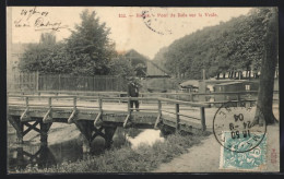 CPA Reims, Pont De Bois Sur La Vesle  - Reims