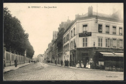 CPA Epernay, Rue Jean-Moet  - Epernay