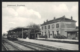 CPA Bazancourt, Vue De La Gare  - Bazancourt