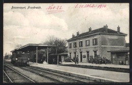 CPA Bazancourt, Vue De La Gare  - Bazancourt