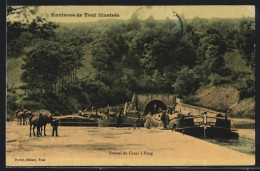CPA Foug, Tunnel Du Canal, Treideln  - Foug