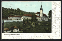 AK Mariabuchen, Buchenmühle Luftkurort, Kloster U. Kirche  - Autres & Non Classés