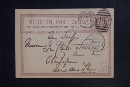 ROYAUME UNI - Entier Postal De Maidenhead Pour La Suisse En 1878 - L 153145 - Entiers Postaux