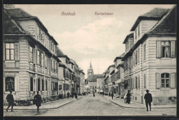 AK Ansbach, Blick In Die Karlsstrasse  - Ansbach