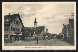 AK Augsburg-Lechhausen, Stadt-Apotheke, Blücherstrasse  - Augsburg