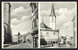 AK Perlesreut, Metzgerei, Mittlerer Markt, Kirche  - Autres & Non Classés