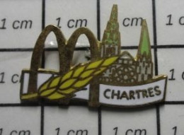 1315c Pin's Pins / Beau Et Rare / McDONALD'S / EPI DE BLE CHARTRES CATHEDRALE - McDonald's