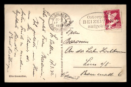 SUISSE - OBLITERATION MECANIQUE "OSTERPOST BEIZEITEN AUFGEBEN" - ST GALLEN 17.3.1932 - Postmark Collection