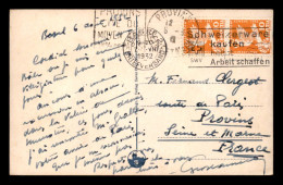 SUISSE - OBLITERATION MECANIQUE "SCHXEIZERWARE KAUFEN HEISST ARBEIT SCHAFFEN" - BASEL 6.8.1932 - Postmark Collection