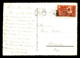 SUISSE - TIMBRE N°369 SEUL SUR LETTRE - VOYAGE LE 24.6.1941 CACHET DE LUZERN 2 - Postmark Collection