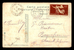 SUISSE - TIMBRE N°171 SEUL SUR LETTRE - VOYAGE LE 18.9.1919 CACHET DE LUZERN 1 - Postmark Collection