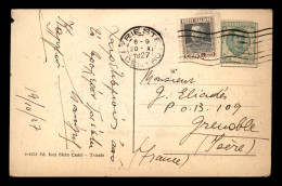 ITALIE - OBLITERATION MECANIQUE :  TRIESTE CENTRO 20.10.1927 - Maschinenstempel (EMA)