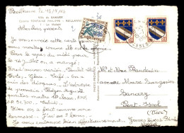 CARTE TAXEE - 1 TIMBRE TAXE A 30 CENTIMES SUR CARTE DE REILLANNE ADRESSEE A SANARY (VAR) - 1859-1959 Briefe & Dokumente