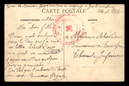 CACHET DE L'HOPITAL AUXILIAIRE N° 15A "LA MALGRANGE" JARVILLE (MEURTHE-ET-MOSELLE) - 1. Weltkrieg 1914-1918
