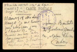 CACHET DU MEDECIN-CHEF DE L'HOPITAL-DEPOT N°27 A TROYES - 20E REGION - CENTRE D'EXPERTISES MEDICO-LEGALES - 1. Weltkrieg 1914-1918