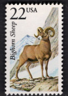 2039229218 1987 SCOTT 2288 POSTFRIS MINT NEVER HINGED - NORTH AMERICAN WILDLIFE - BIGHORN SHEEP - FAUNA - Ongebruikt