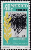 MEXICO 1972  Mi 1372  YT  782  ** OLIVE TREE, CHILPANCINGO, CAPITAL OF GUERRERO. - Messico