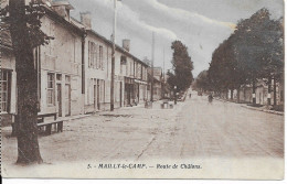[10] Aube > Mailly Le Camp Route De Chalons - Mailly-le-Camp