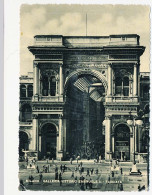 CPSM Dentelée 10.5 X 15 Italie (17) Lombardia MILANO Milan GalleriaVittorio Emanuele II Facciata Façade De La Galerie * - Milano (Mailand)