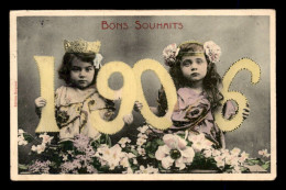 FANTAISIES - ANNEE 1906 - ENFANTS - Nouvel An