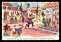 JEUX DE BOULES - ILLUSTRATEUR BOZZ - Regionale Spiele