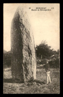 DOLMENS - HUELGOAT - MENHIR DE HERAMPEULVEN (FINISTERE) - Dolmen & Menhire