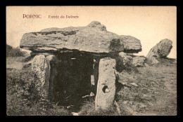 DOLMENS - PORNIC - ENTREE DU DOLMEN (LOIRE-ATLANTIQUE) - Dolmen & Menhire