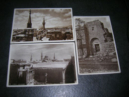 3 Cpsm 9X14 DD V  Syrie Damas Ruines Et Panorama - Syrien