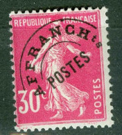 France Preo 59  * TB  Cote 40 Euro - 1893-1947