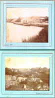 2 Photos Originales 88 VOSGES " Péniche Service Des Subsistances Militaires Ville De CHARMES " Juin 1898 (2552)_PHOT123 - Guerre, Militaire