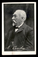 POLITIQUE - PORTRAIT D'EMILE COMBES - 1835-1921 - Personnages
