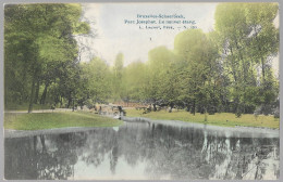 CPA CARTE POSTALE BELGIQUE BRUXELLES SCHAERBEEK LE NOUEL ETANG PARC JOSAPHAT 1909 - Autres & Non Classés