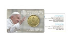 Coincard 50 Centimes Vatican 2024 - Vatican