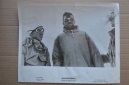 Original 20x26cm Photo M. Herzog Film Annapurna Peak Of Adventure 1950 Mountaineering Himalaya Escalade - Sports