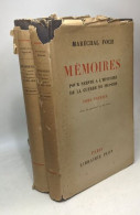 Mémoires Pour Servir à L'histoire De La Guerre De 1914-1918 (tome Premier Et Second) - Biographien