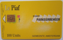 Le Piaf 100 Units Dienst Parkeerbeheer - Cartes De Stationnement, PIAF