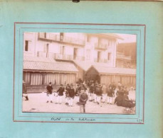 Photo Originale 88 VOSGES " LA SCHLUCHT - L'Hôtel En 1899 " Fanfare Aubade (2556)_PHOT243 - Plaatsen