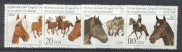 DDR   2868/2871  * *   TB   Cheval - Unused Stamps